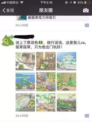一夜之间,朋友圈的日本女孩都给一只青蛙当