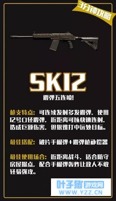 荒野行动三分钟攻略:SK12霰弹五连喷