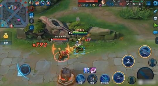 王者荣耀:老夫子实在强,满级韩信单挑老夫