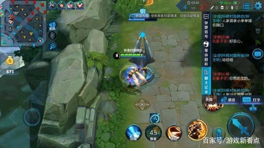 王者荣耀:钟无艳只说了三句话,敌方两人崩