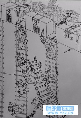 我的世界麦块传小说 第九回 许一百计续攻城