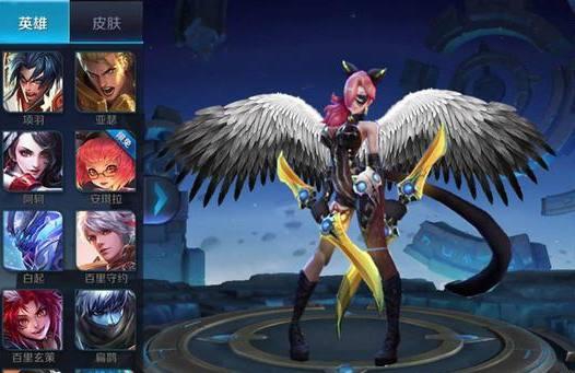 王者荣耀:英雄拥有翅膀后,大乔秒变天使,