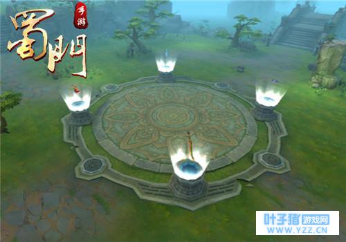 彩虹桥相会《蜀门手游》凝碧崖场景实录