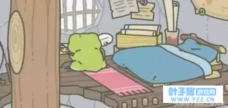 你的小蛙寄回了明信片请查收!