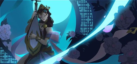 《王者荣耀》新英雄解密|风华霓裳杨玉环背