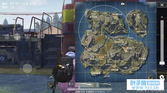 荒野行动:外挂级BUG教学废弃车站称霸王