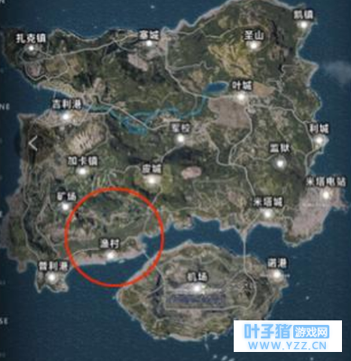 绝地求生:国服吃鸡地图中文地点名称曝光!哪