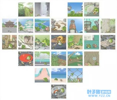 《旅行青蛙》蛙儿子的旅程无终点?集齐这12