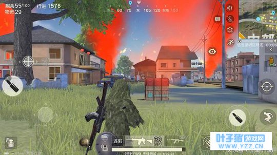 荒野行动:跳中部主城还能这样吃鸡?运气好