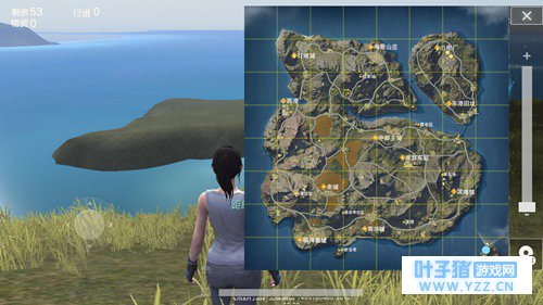 荒野行动无聊测试 再不开游戏我要直接游过