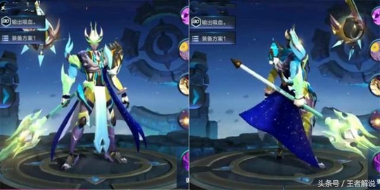 王者荣耀:玩家自制英雄黄金机甲皮肤,玩家