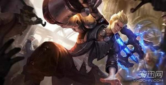 《王者荣耀》新英雄狂铁技能曝光 手持铁杵