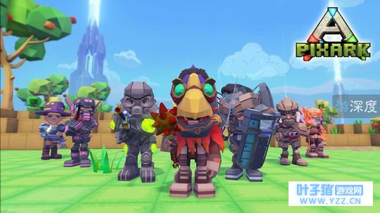 MC风格的《方舟:生存进化》!来看看Steam