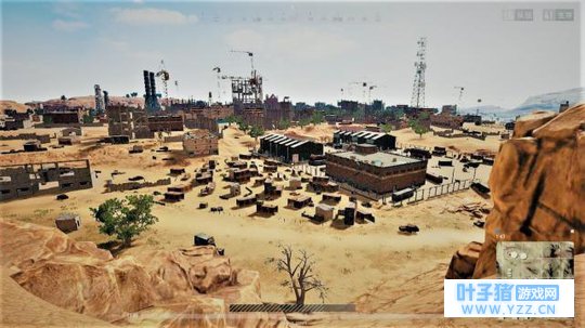 绝地求生: 吃鸡手游同出沙漠图, 刺激战场和