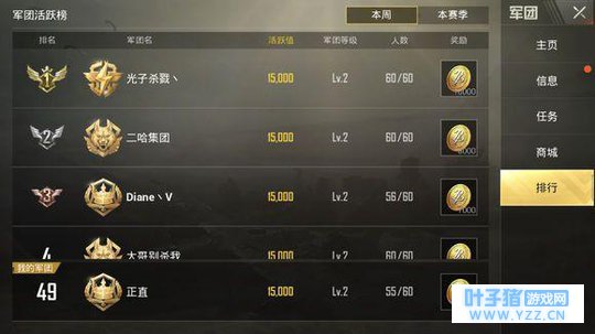 绝地求生刺激战场军团名字大全 好听的军团