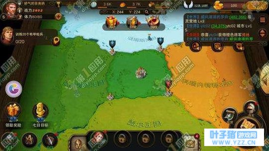 权力之歌王国纷争再起 权力之歌四大生存势