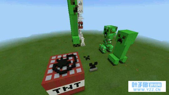 我的世界究极形态的“苦力怕”长什么样?一