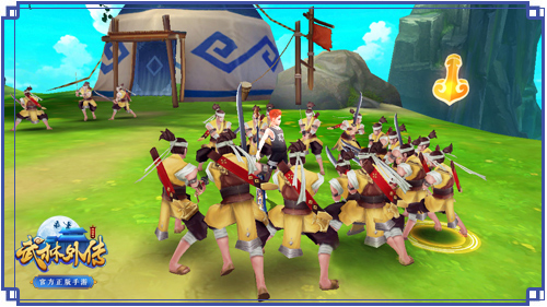 武林外传官方手游》场景 八里庄