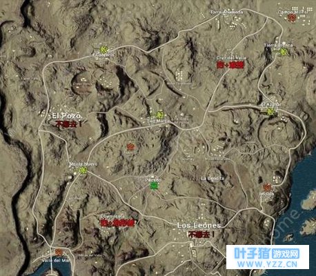 想吃鸡?就看绝地求生刺激战场沙漠地图武器