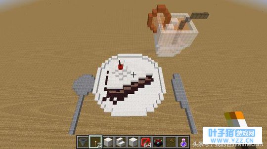 大神玩家在《我的世界》中还原食物 身为“