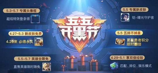 王者荣耀:五五开黑节,如何提前获得稀有头
