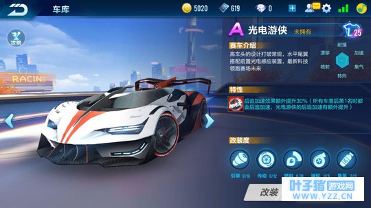 QQ飞车手游: A车针尖和光电游侠哪个好? 没