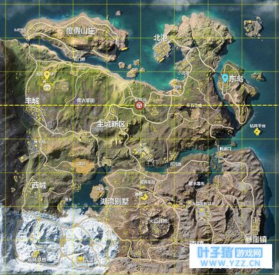 荒野行动新地图最美最震撼的景点,这个建筑