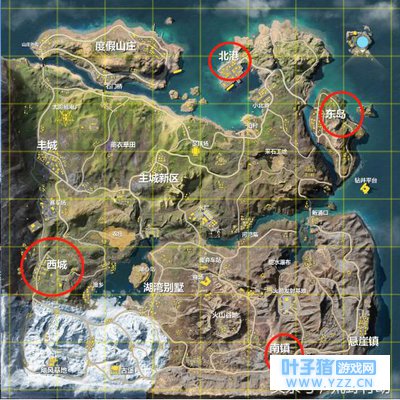 荒野行动:与其跟一堆人抢足球场的四分之一