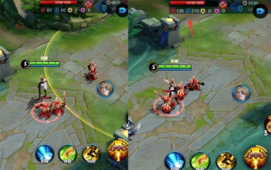 王者荣耀隐藏小技巧攻略,近卫荣耀实际对兵