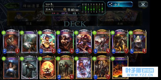 【影之诗】「无限模式」low鬼简单易懂攻略