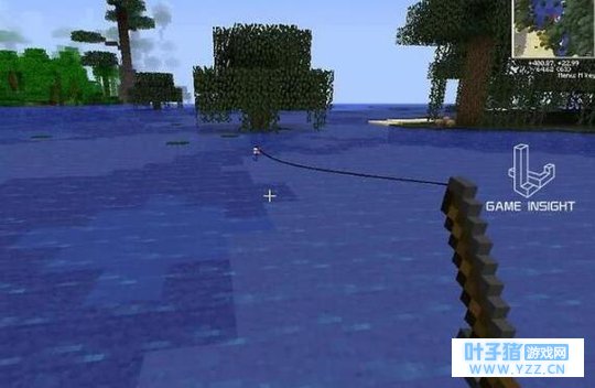 我的世界:钓鱼竿还能钓到宝藏?