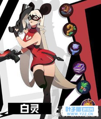 6399:非人学园白灵出装分析 非人学园白灵