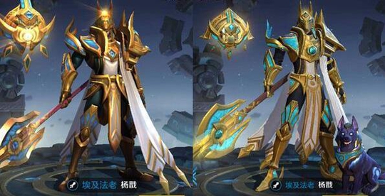 王者荣耀:杨戬优化并重做,皮肤模仿铠,哮