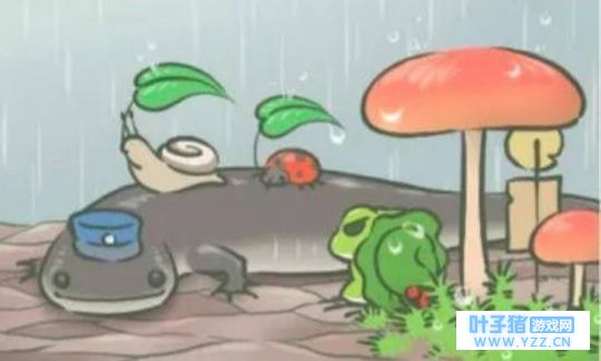 旅行青蛙:端午节限定SSR明信片,蛙儿子跟