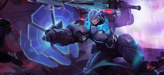 王者荣耀:LOL有蓝ez,王者有蓝亚瑟!蓝装