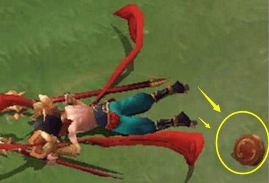 王者荣耀: 英雄倒地死亡后, 玩家意外发现小