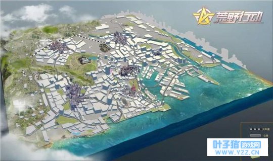 荒野行动第三张地图曝光: 决战日本东京? 你