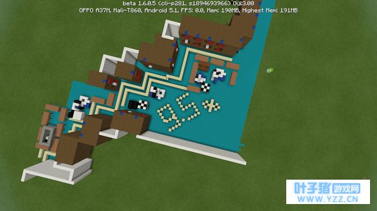 我的世界纯手工模仿跳舞的线关卡足球(不持