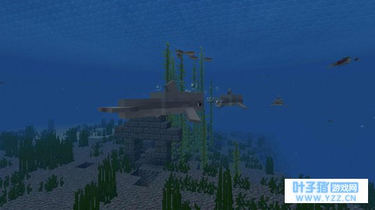 迷你世界与我的世界海洋对比 除了珊瑚群几