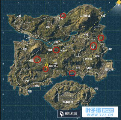 绝地求生刺激战场隐藏地点在哪 神秘海岛地