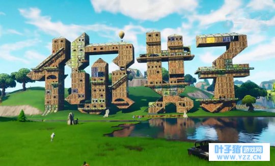 《堡垒之夜》变成《我的世界》!初音未来也