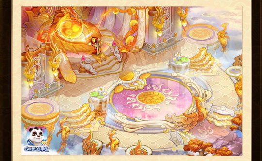 《神武3》手游新门派太阳城门派地图线稿