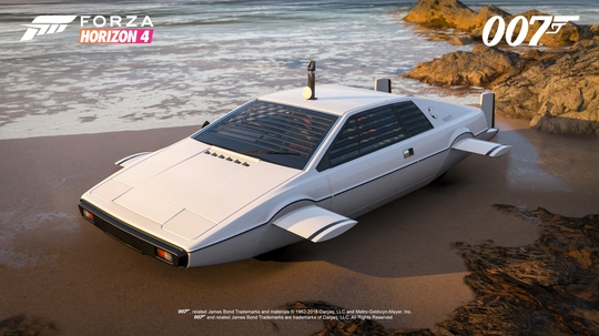 The 1977 Lotus Esprit S1 from The Spy Who Loved Me (1977) in its submarine body kit.