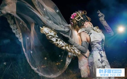 第五人格红蝶花嫁皮肤COS,我可是监管者的