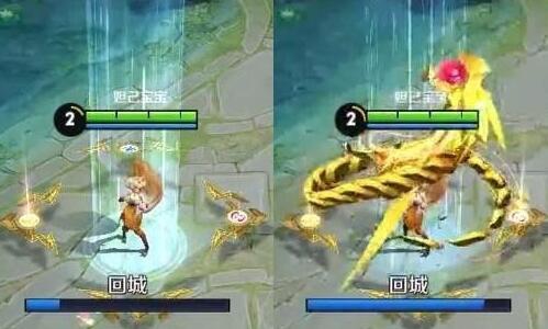 王者荣耀龙龙御九霄回城特效什么样