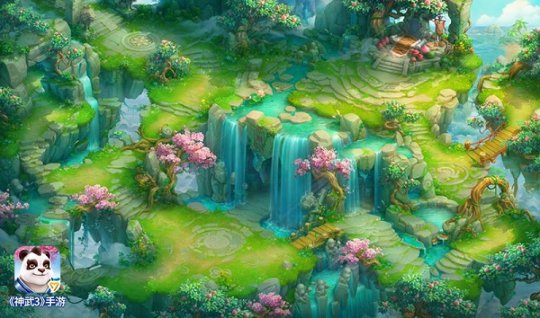 《神武3》手游花果山地图焕新登场