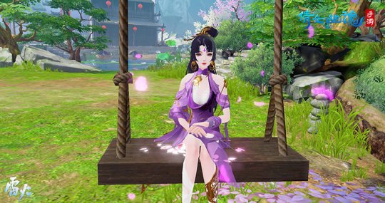 蒲家村秋千玩法)