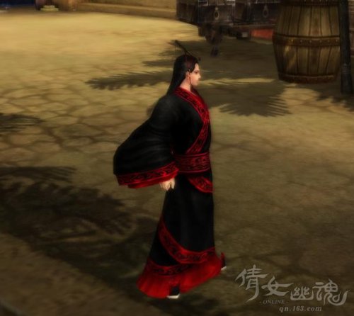 倩女幽魂新时装玄裳·曲裾展示