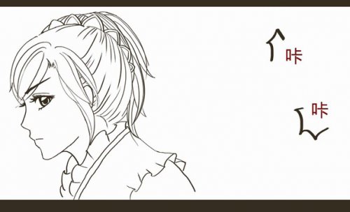 倩女手绘同人漫画:少女心的故事