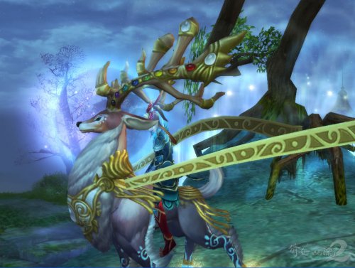 倩女幽魂2新坐骑九色鹿各职业展示